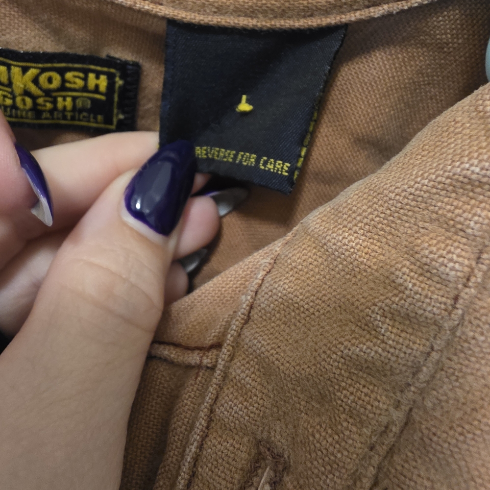 OshKosh B'gosh Men's Tan Shirt Jacket - Picture 3 of 6